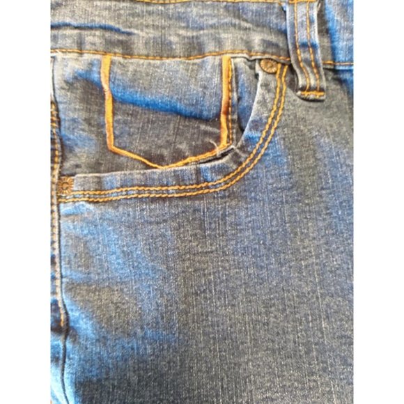 Women's SEMIJEANS HIGH RISE MEDIUM WASH BLUE JEANS SIZE 14 - Picture 3 of 5